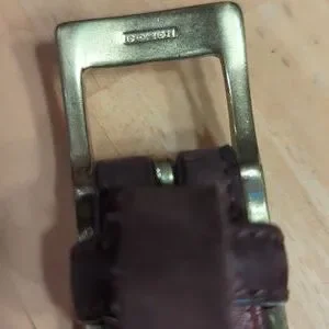 Coach Rich Brown Nubuc Leather Belt with solid brass buckle. Size small Coach | Accessories | Coach Rich Brown Nubuc Leather Belt  main image 3